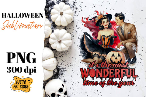 Retro Halloween sublimation design. Vampire sublimation. Sublimation Yustaf Art Store 