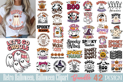 Retro Halloween SVG Bundle SVG Angelina750 