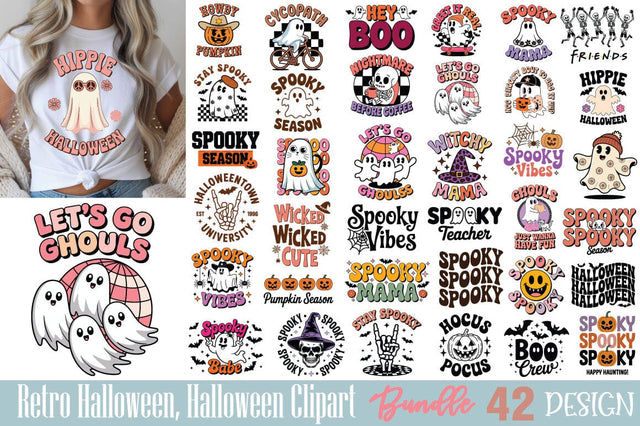 Retro Halloween SVG Bundle SVG Angelina750 