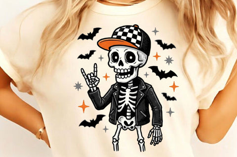 Retro Halloween Toddler Boy Png Sublimation SVGista 