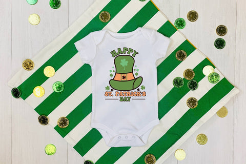 Retro Happy St. Patrick's Day PNG Sublimation Sublimation CraftLabSVG 