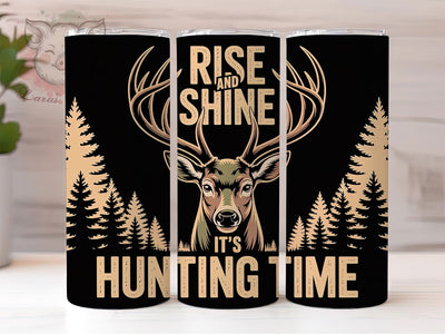 Retro Hunting Quote 20oz Tumbler, Hunting Quote Wrap, Deer Head Design, Outdoor Adventure Sublimation, 20oz Tumbler PNG, Wildlife Lover Wrap, Rustic Hunting Sublimation Sublimation Lara' s Designs 