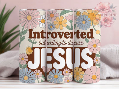 Retro Jesus Faith 20oz Tumbler, Introverted Jesus, Christian Theme, Faith Design, Vintage Style, 20oz Wrap, PNG File Sublimation Li Zamperini 