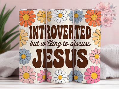 Retro Jesus Faith 20oz Tumbler, Introverted Jesus, Christian Theme, Faith Design, Vintage Style, 20oz Wrap, PNG File Sublimation Li Zamperini 