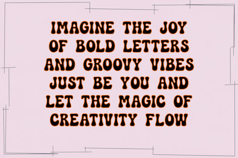 Retro Jetline Font | Groovy 70s-Inspired Font with 4 Styles | Regular, Bold, Duo & Outline SVG TonisArtStudio 