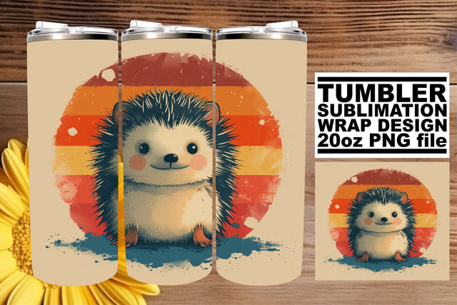 Retro Jungle Tumbler Design, Vintage Sublimation Wrap, 20oz, Nostalgic Animal Prints Sublimation afrosvg 