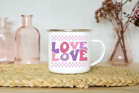 Retro Love SVG | Valentine's Day Cut File SVG B Renee Design 