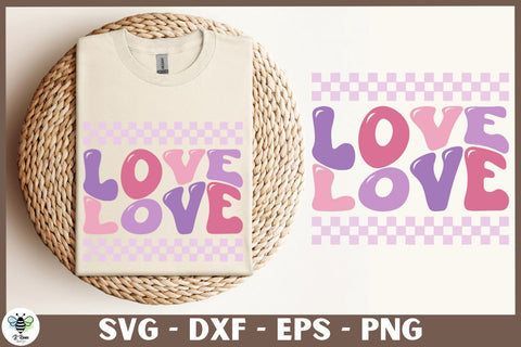 Retro Love SVG | Valentine's Day Cut File SVG B Renee Design 