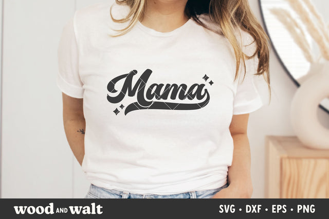 Retro Mama SVG | Mother's Day SVG SVG Wood And Walt 