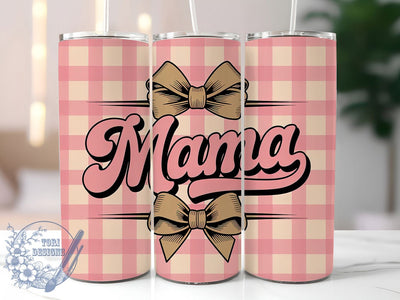 Retro Mama Vintage 20oz Tumbler, Sublimation Gift, Retro Mama Mug, 20oz Tumbler Design, Vintage Style Graphic, Mom Appreciation Theme, Retro Wrap Sublimation ToriDesigns 