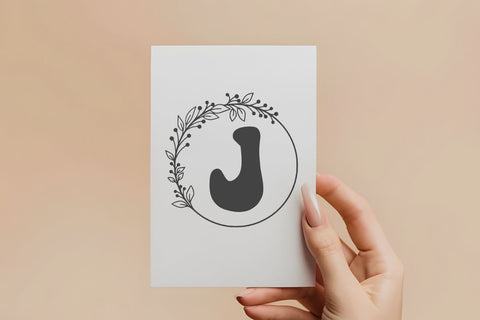 Retro Monogram Font Masyafi Studio 