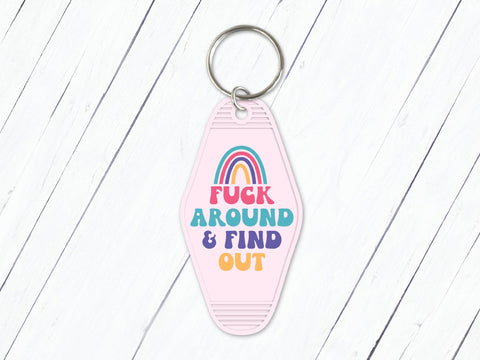 Retro Motel Keychain SVG Bundle, Sarcastic SVG Bundle SVG NS Arts Shop 