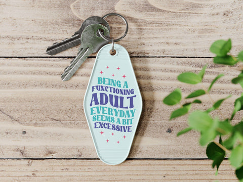 Retro Motel Keychain SVG Bundle, Sarcastic SVG Bundle SVG NS Arts Shop 