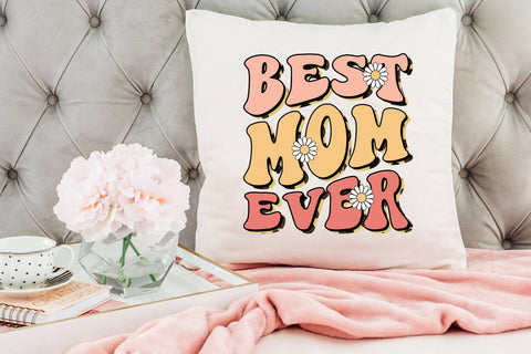 Retro Mother's Day Sublimation | Best Mom Ever Sublimation CraftLabSVG 