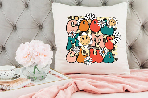 Retro Mother's Day Sublimation - Cool Moms Club Sublimation CraftLabSVG 