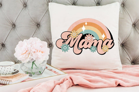 Retro Mother's Day Sublimation, Mama Sublimation CraftLabSVG 