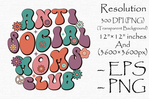 Retro Mother's Day SVG Files SVG designartist 