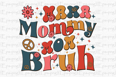 Retro Mother's Day SVG Files SVG designartist 