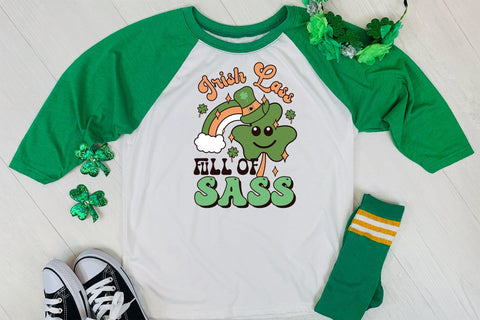 Retro My 1st St. Patrick's Day Sublimation Sublimation CraftLabSVG 