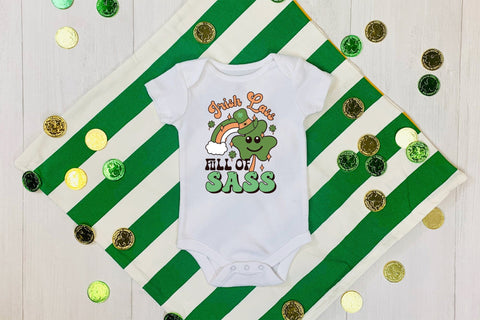 Retro My 1st St. Patrick's Day Sublimation Sublimation CraftLabSVG 