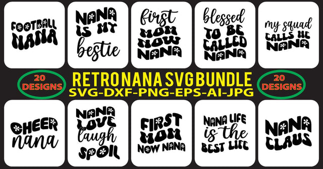 RETRO-NANA-SVG-BUNDLE SVG Syaman 