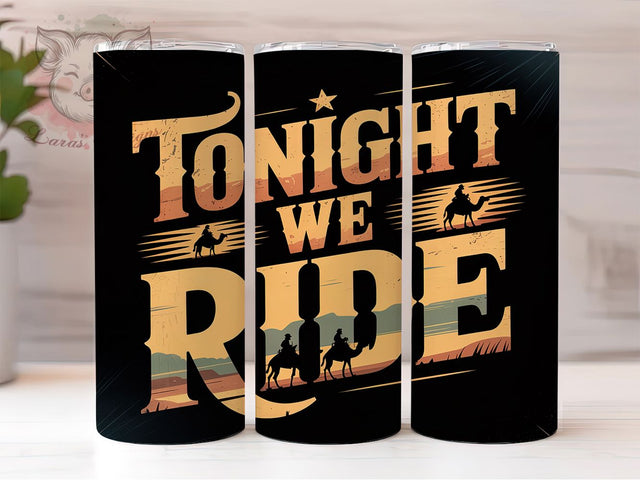 Retro Nativity Wise Men Tumbler, Three Wise Men, Nativity Scene, Vintage Tumbler, Christmas Sublimation, 20Oz Wrap Design, Tonight We Ride Sublimation Lara' s Designs 