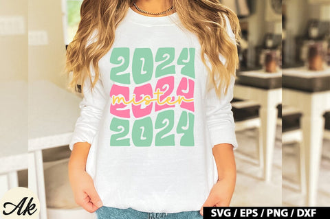 Retro New Year SVG Bundle SVG akazaddesign 