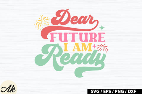 Retro New Year SVG Bundle SVG akazaddesign 