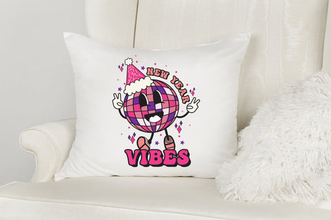 Retro New Year Vibes PNG Retro Sublimation Sublimation CraftLabSVG 