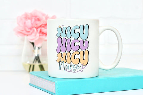 Retro Nurse PNG Sublimation Bundle Sublimation CraftLabSVG 