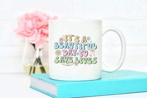 Retro Nurse PNG Sublimation Design Sublimation CraftLabSVG 