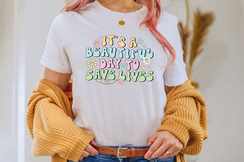 Retro Nurse PNG Sublimation Design Sublimation CraftLabSVG 