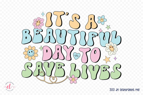 Retro Nurse PNG Sublimation Design Sublimation CraftLabSVG 