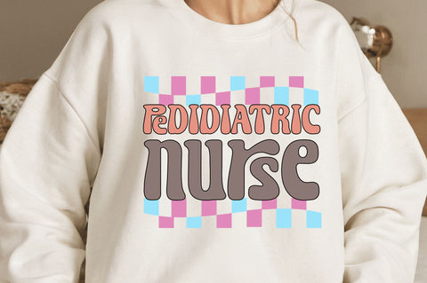 Retro Nurse Svg Bundle SVG Regulrcrative 