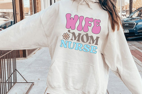 Retro Nurse Svg Bundle SVG Regulrcrative 