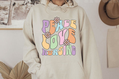 Retro Nurse Svg Bundle SVG Regulrcrative 