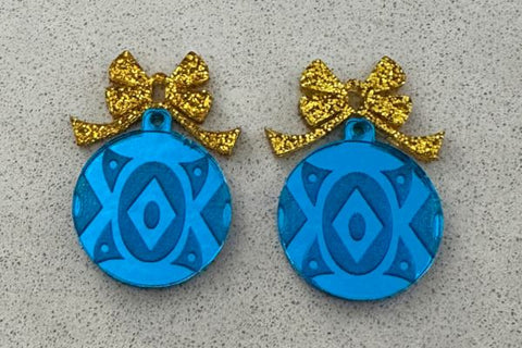 Retro Ornament Earring Bundle Laser SVG File SVG Crafting With Brenna 