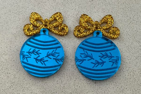 Retro Ornament Earring Bundle Laser SVG File SVG Crafting With Brenna 