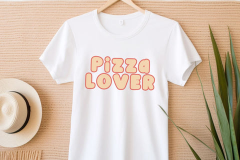Retro Pizza - Retro Food Display Font Font Masyafi Studio 