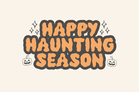 Retro Pumkin - Retro Halloween Font Font Masyafi Studio 