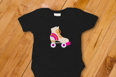 Retro Rollerskate Mini Embroidery Embroidery/Applique DESIGNS Risa Rocks It 