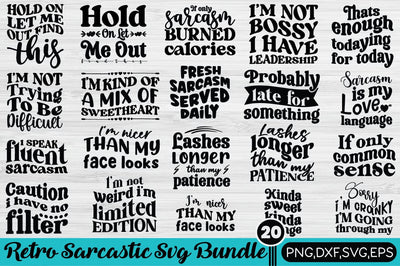 retro sarcastic svg bundle SVG Angelina750 