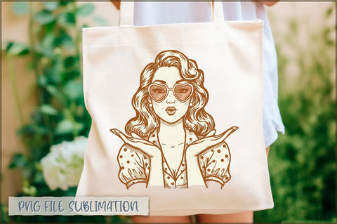 Retro Sassy woman Tote Bag Sublimation Shetara Begum 