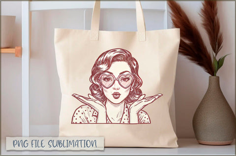 Retro Sassy woman Tote Bag Sublimation Shetara Begum 