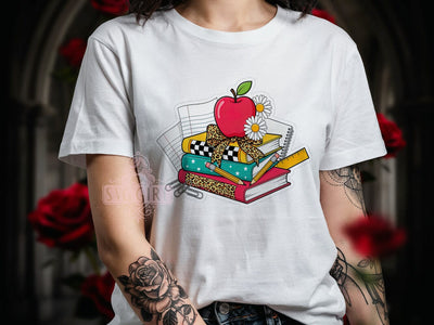 Retro School Vibes T-Shirt PNG, Retro School, Classroom Vibes, Nostalgic Style, Back To School, Sublimation PNG, Teacher Life, Student Fashion Sublimation SvggirlplusArt 