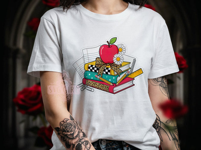Retro School Vibes T-Shirt PNG, Retro School, Classroom Vibes, Nostalgic Style, Back To School, Sublimation PNG, Teacher Life, Student Fashion Sublimation SvggirlplusArt 