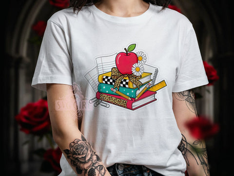 Retro School Vibes T-Shirt PNG, Retro School, Classroom Vibes, Nostalgic Style, Back To School, Sublimation PNG, Teacher Life, Student Fashion Sublimation SvggirlplusArt 