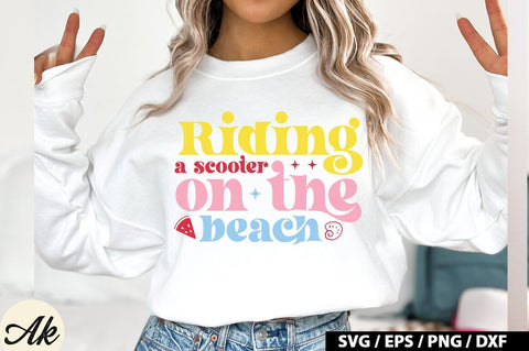 Retro Scooter SVG Bundle, Scooter SVG Bundle, Retro Scooter Bundle, Scooter Design SVG akazaddesign 