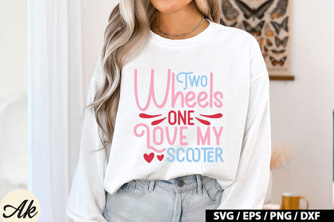 Retro Scooter SVG Bundle, Scooter SVG Bundle, Retro Scooter Bundle, Scooter Design SVG akazaddesign 