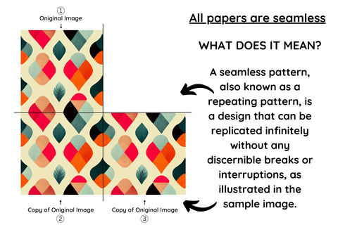 retro seamless patterns, retro patterns, hippie patterns Sublimation FloridPrintables 